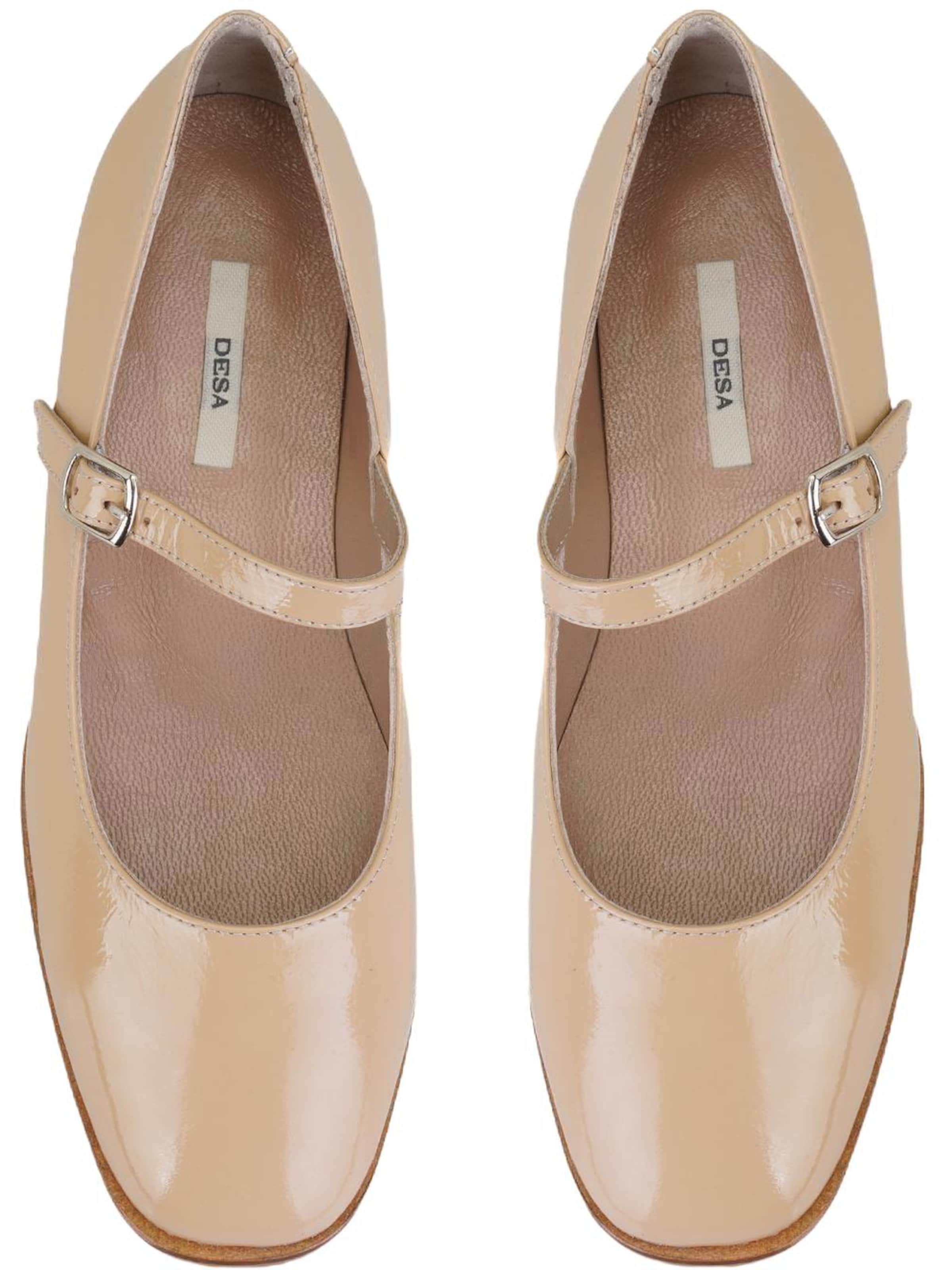 Desa - Bailarina 'Ballettschuhe' en beige