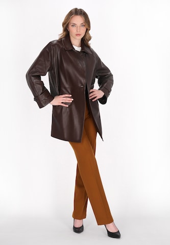 DreiMaster Klassik Tussenmantel 'Classic Look' in Bruin