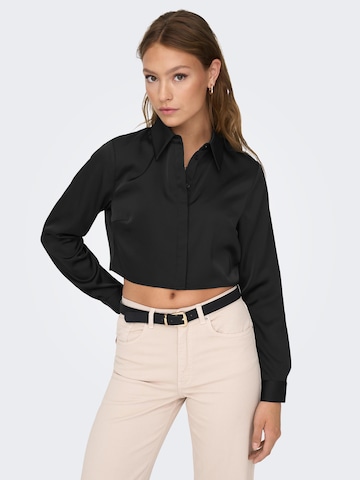 ONLY - Blusa 'PILAR' en negro: frente