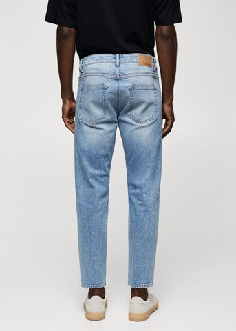 MANGO MAN Regular Jeans 'BEN' in Blauw