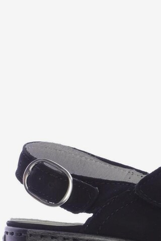 WALDLÄUFER Sandals & High-Heeled Sandals in 36 in Black