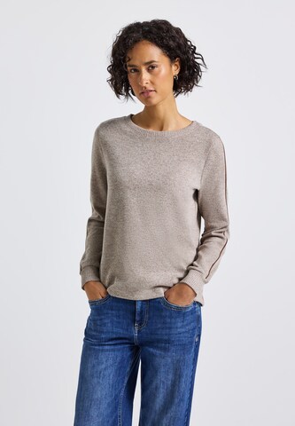 STREET ONE Shirt in Braun: Vorderseite