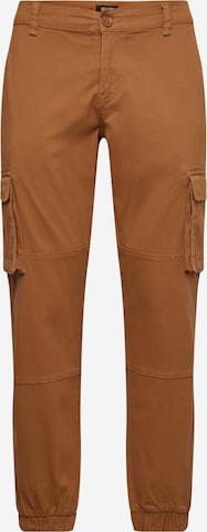 Only & Sons - Pantalón cargo 'CAM STAGE' en marrón: frente