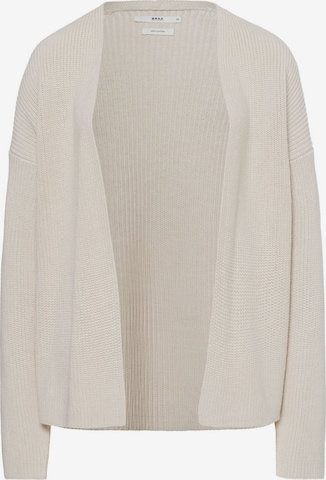 Brax feel good Knit Cardigan 'Anique' in White: front