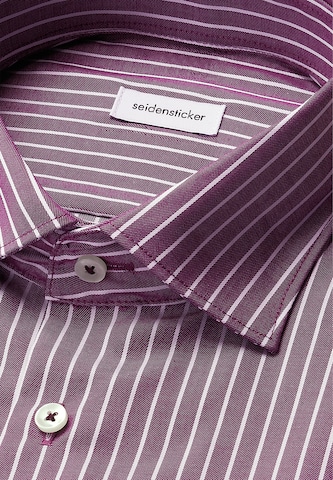 Coupe regular Chemise business SEIDENSTICKER en violet
