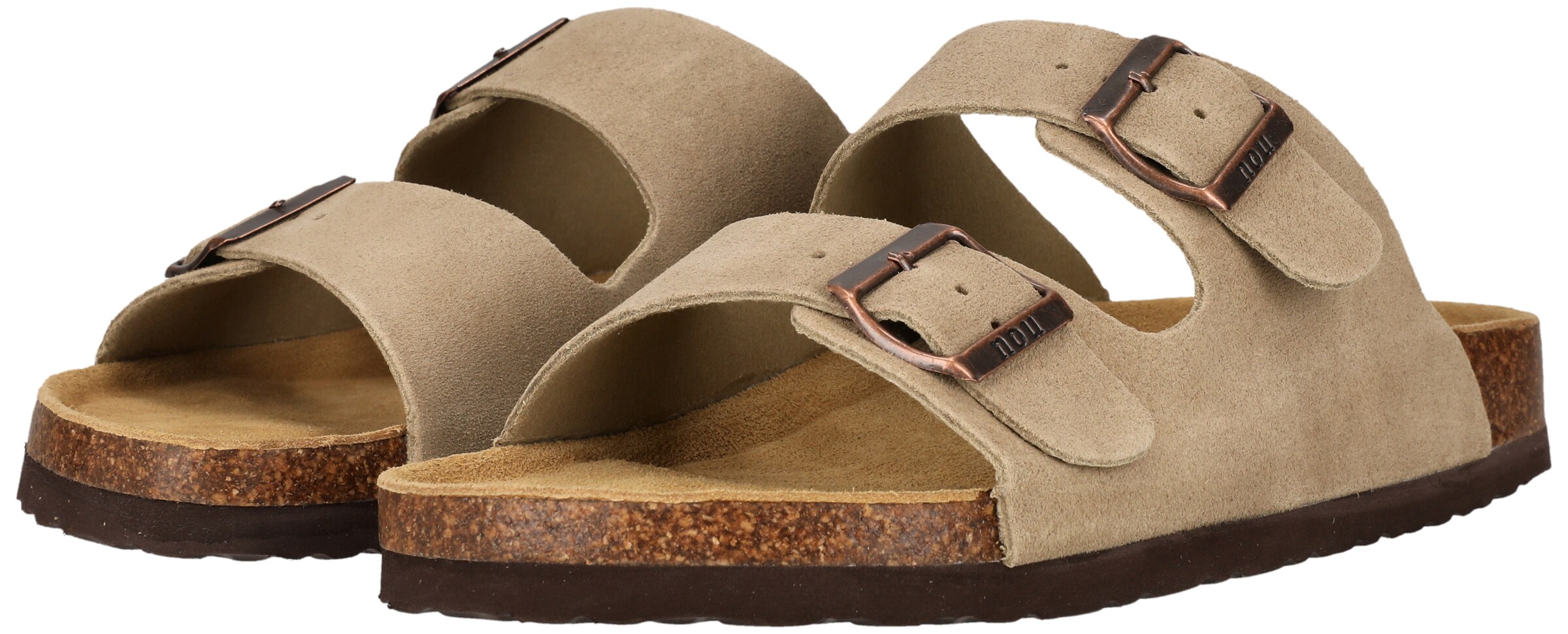 NOU Sandalen 'Cosimo' in Grau