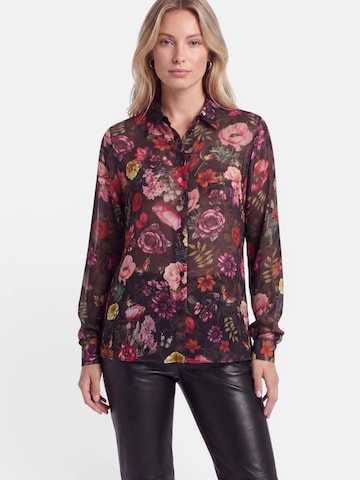 PRINCESS GOES HOLLYWOOD Blouse 'Winter Flower' in Gemengde kleuren: voorkant