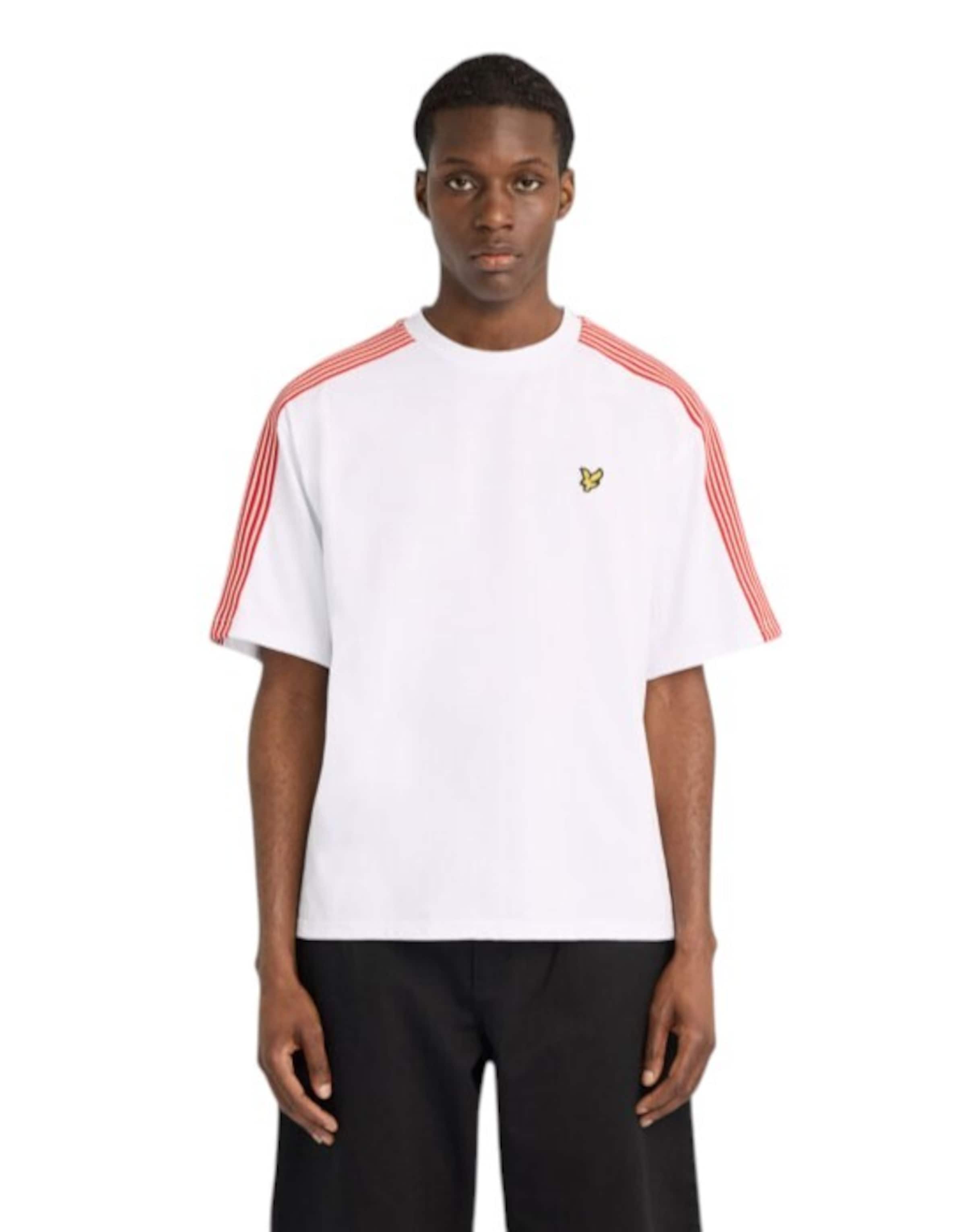 Lyle & Scott Μπλουζάκι σε λευκό: μπροστά