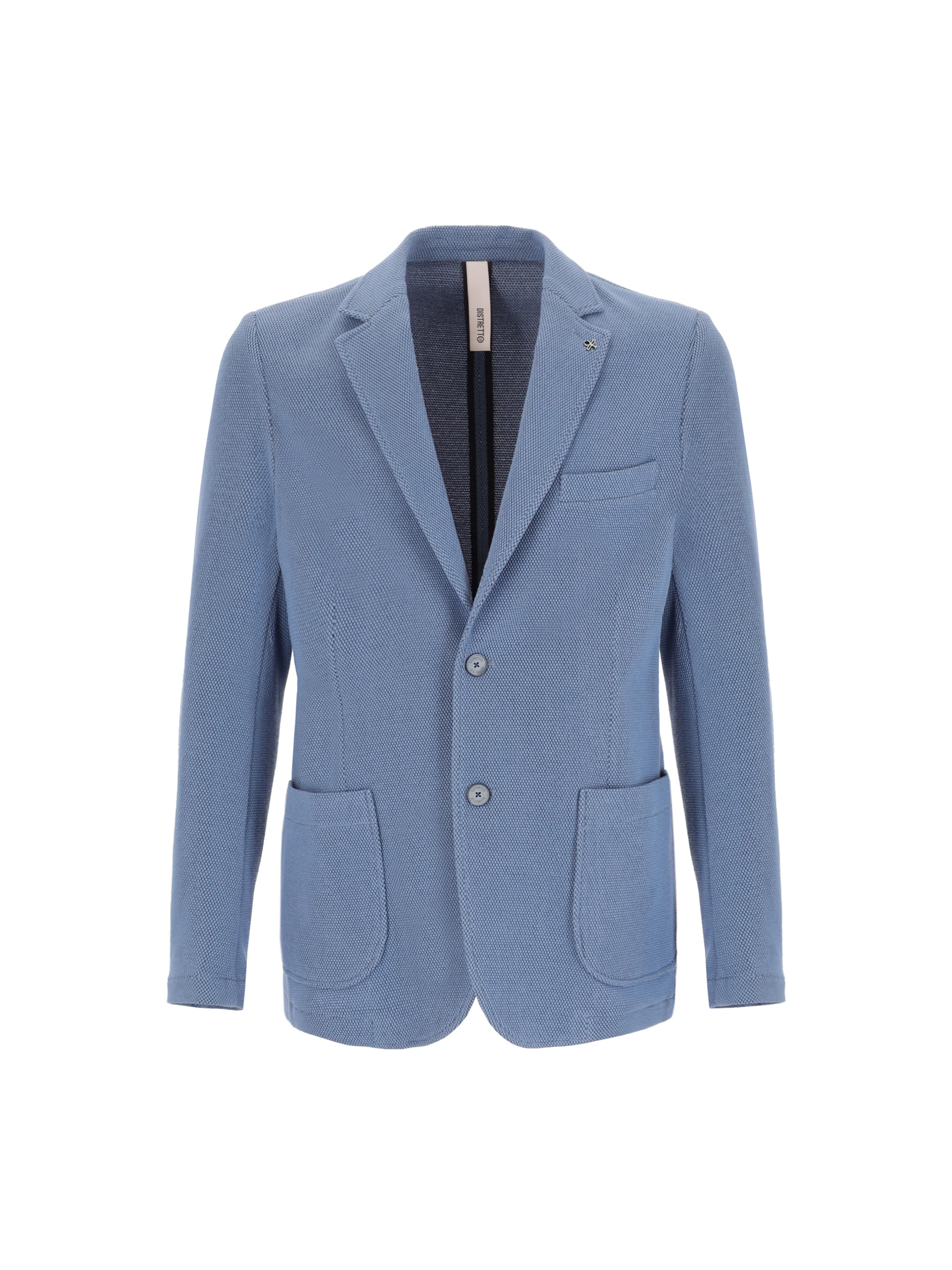 Distretto12 - Ajuste regular Chaqueta saco en azul: frente