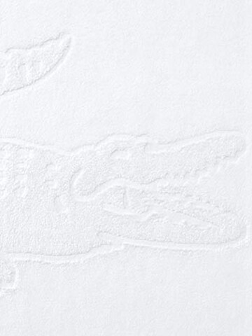 LACOSTE Handtuch 'LLACOSTE'‌‌‌‌‌‌‌‌‌ in Weiß