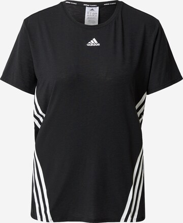 ADIDAS SPORTSWEAR Performance Shirt in Black: front