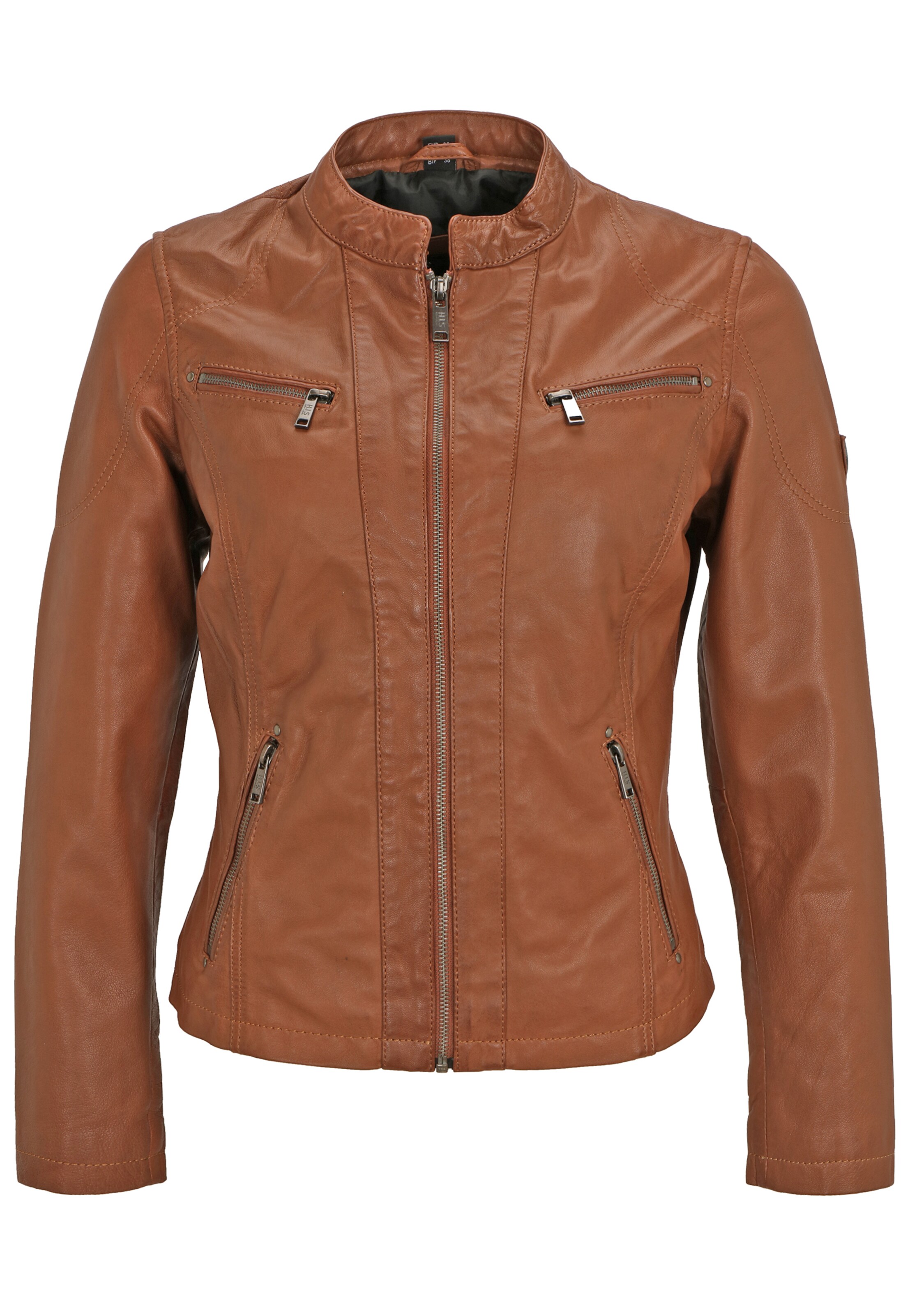 H.I.S Between-Season Jacket in Brown: front