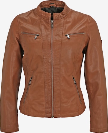 H.I.S Between-Season Jacket in Brown: front