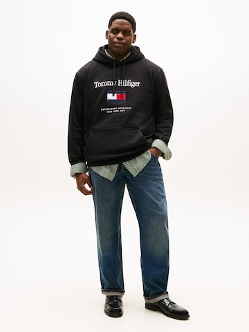 Felpa di Tommy Hilfiger Big & Tall in nero