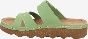 ROHDE Mules in Green: front