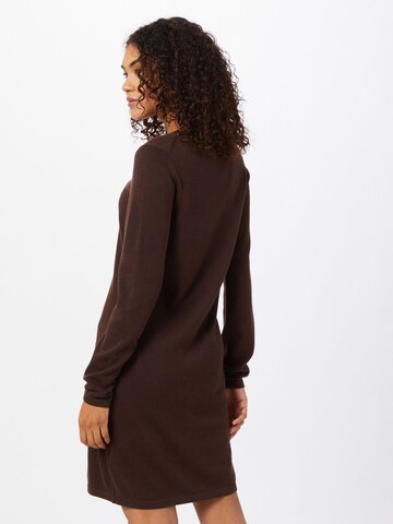 ESPRIT - Vestido de punto en marrón