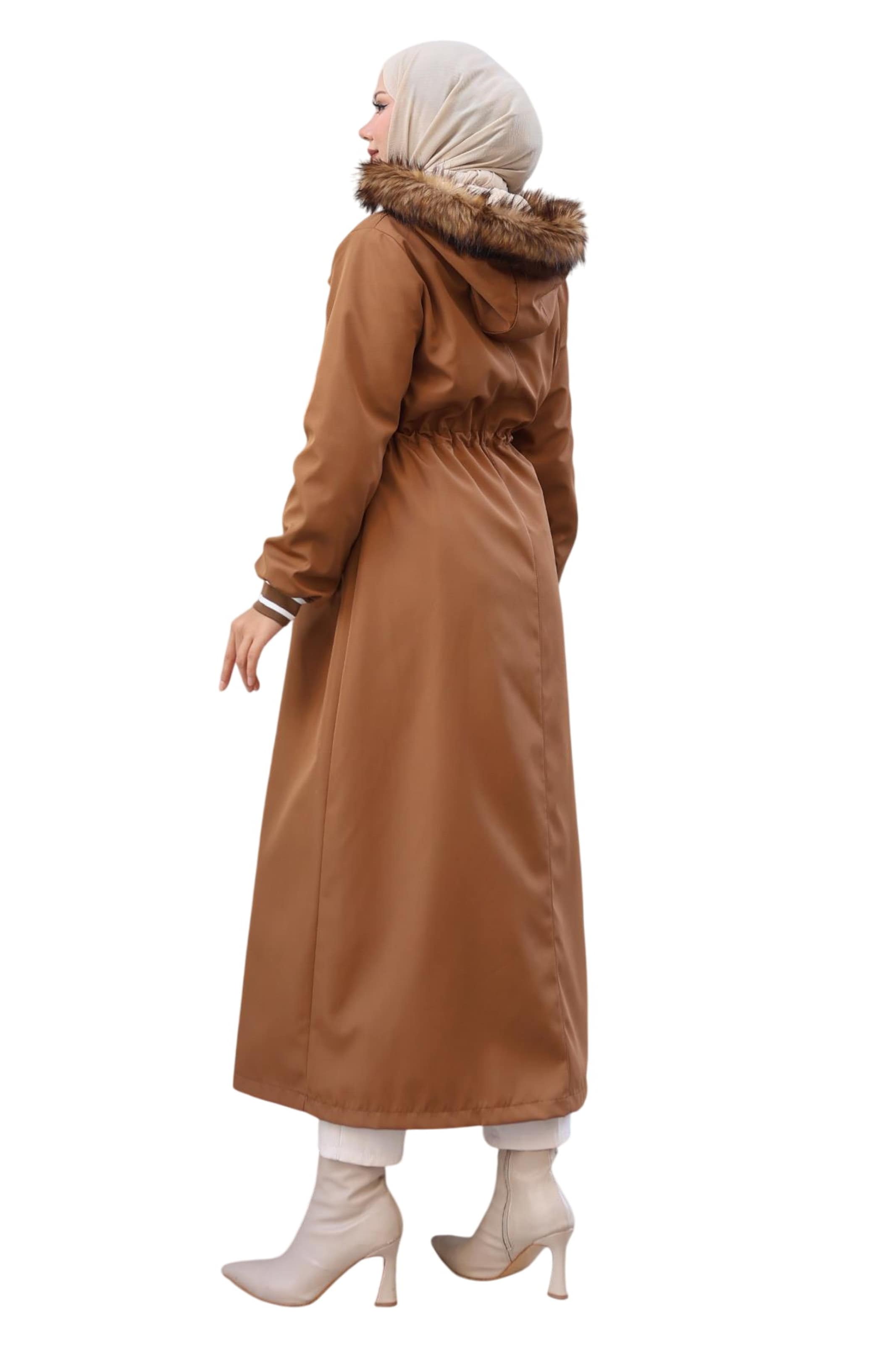 MODAMIHRAM Winter Parka in Brown