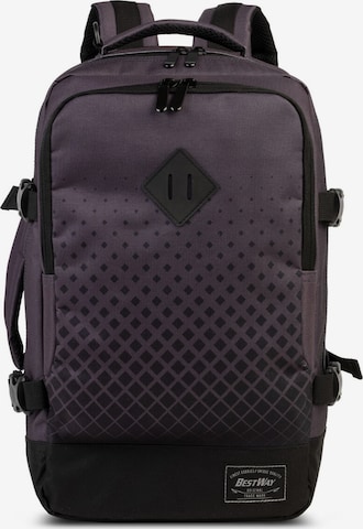 Worldpack Backpack 'Cabin Pro ' in Purple: front