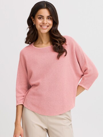 Fransa Sweater ' FRSINJA PU 1 ' in Pink