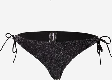 Karl Lagerfeld Bikini Bottoms in Black: front