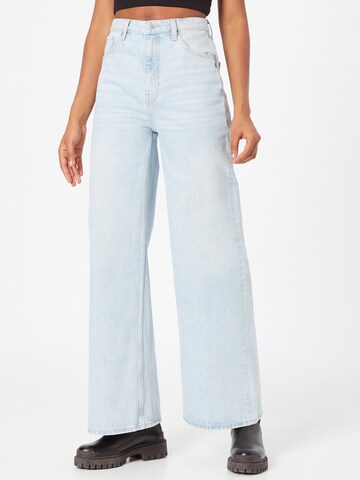 WEEKDAY Wide Leg Jeans 'Ace High Wide' i blå: forside