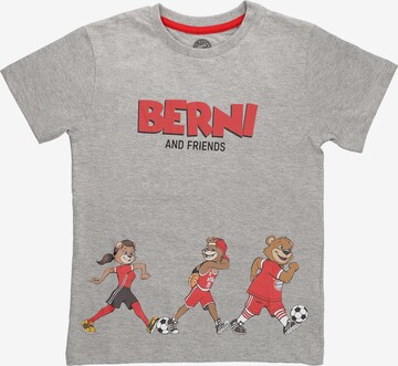 FC BAYERN MÜNCHEN T-Shirt 'Berni FC Bayern München' in Grau: predná strana