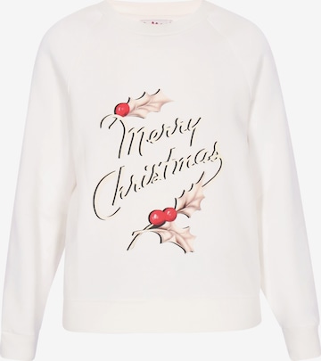 MYMO - Sweatshirt em branco: frente