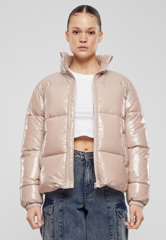Urban Classics - Casaco de inverno em rosa: frente