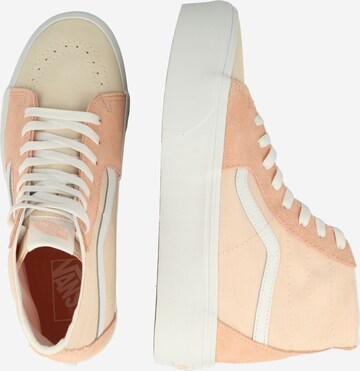 Baskets hautes 'UA SK8-HI' VANS en orange