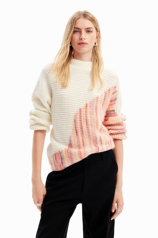 Desigual Sweater in White: front