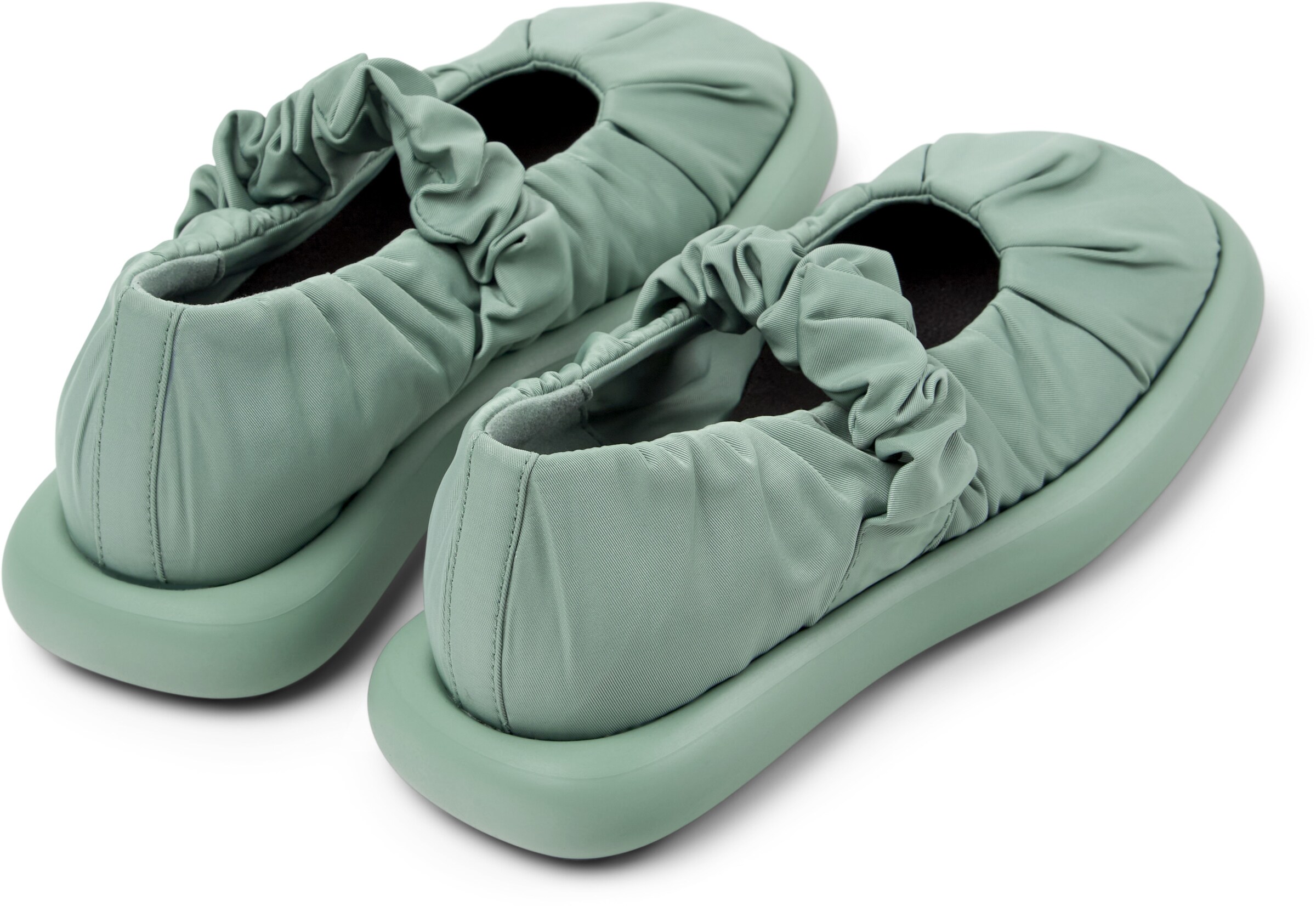 Ballerina con cinturino 'Onda' di CAMPER in verde