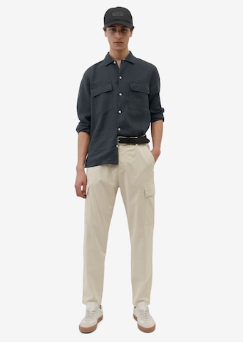 Marc O'Polo Comfort fit Button Up Shirt in Blue