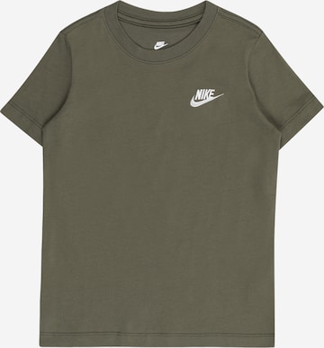 Nike Sportswear Shirt 'FUTURA' in Green: front