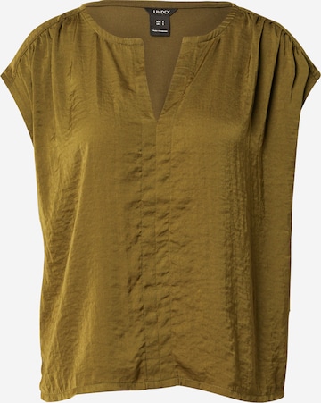 Lindex Top 'Adele' in Green: front