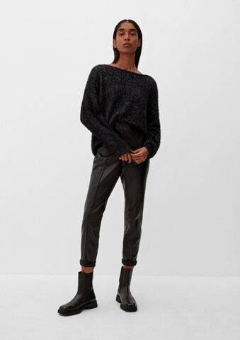 s.Oliver BLACK LABEL Pullover in Schwarz