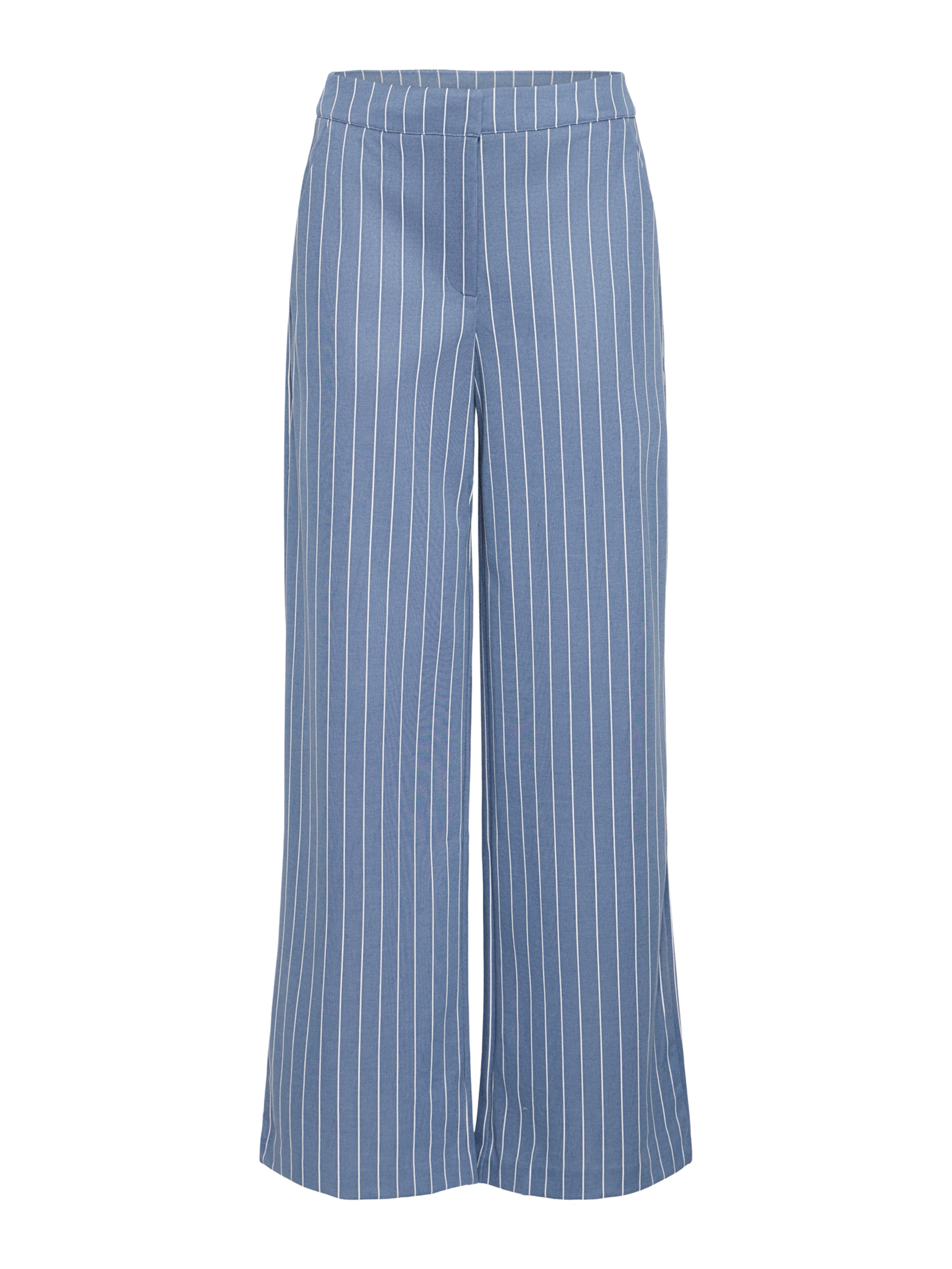 ICHI Široký strih Chino nohavice 'IHKATE' - Modrá: predná strana