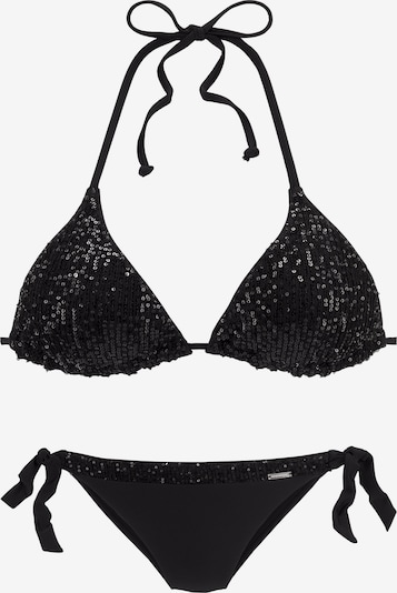 BRUNO BANANI Bikini i svart / silver, Produktvy