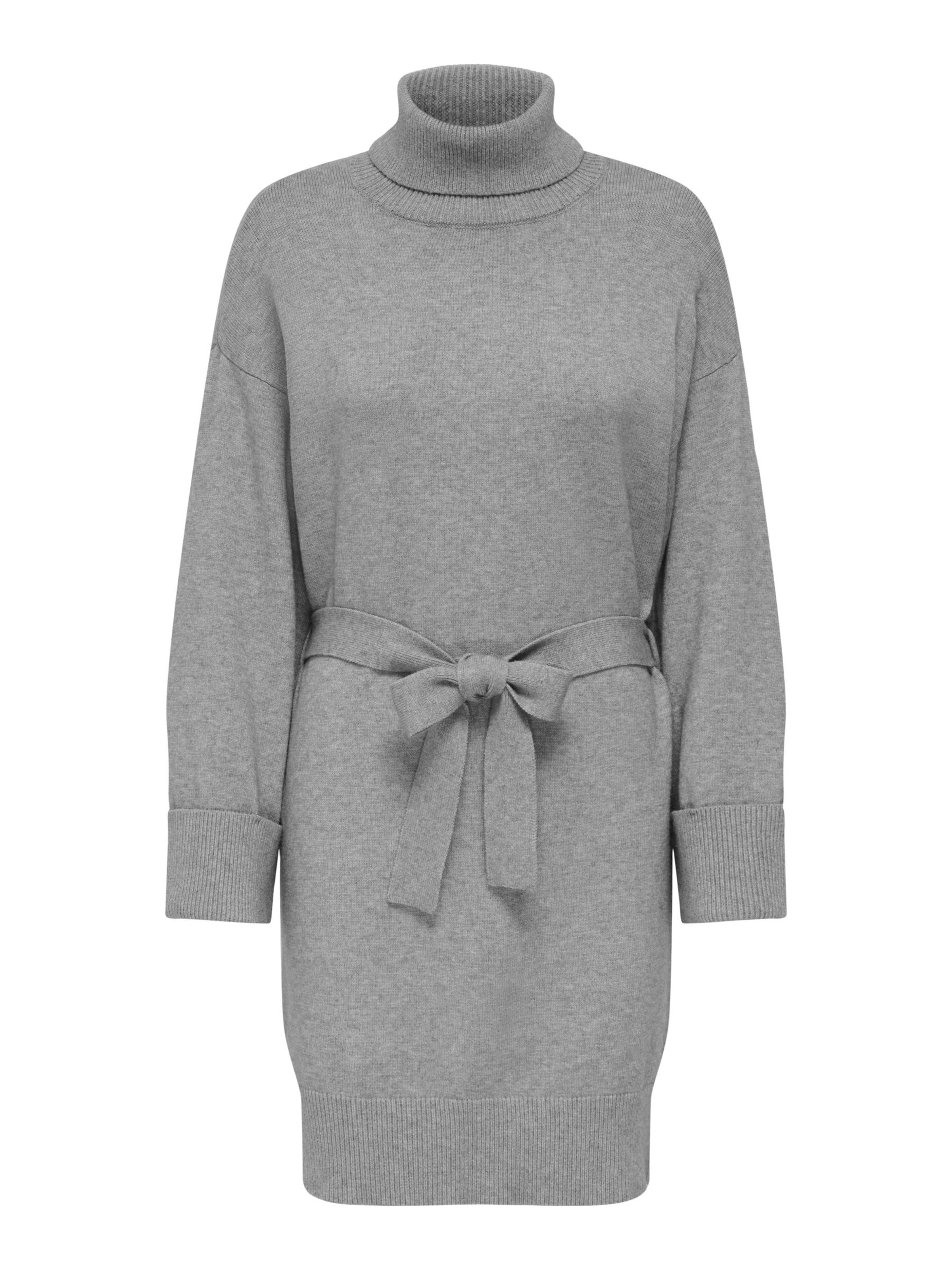 ONLY Strikkjole 'ONLMonica' i grå, Produktvisning