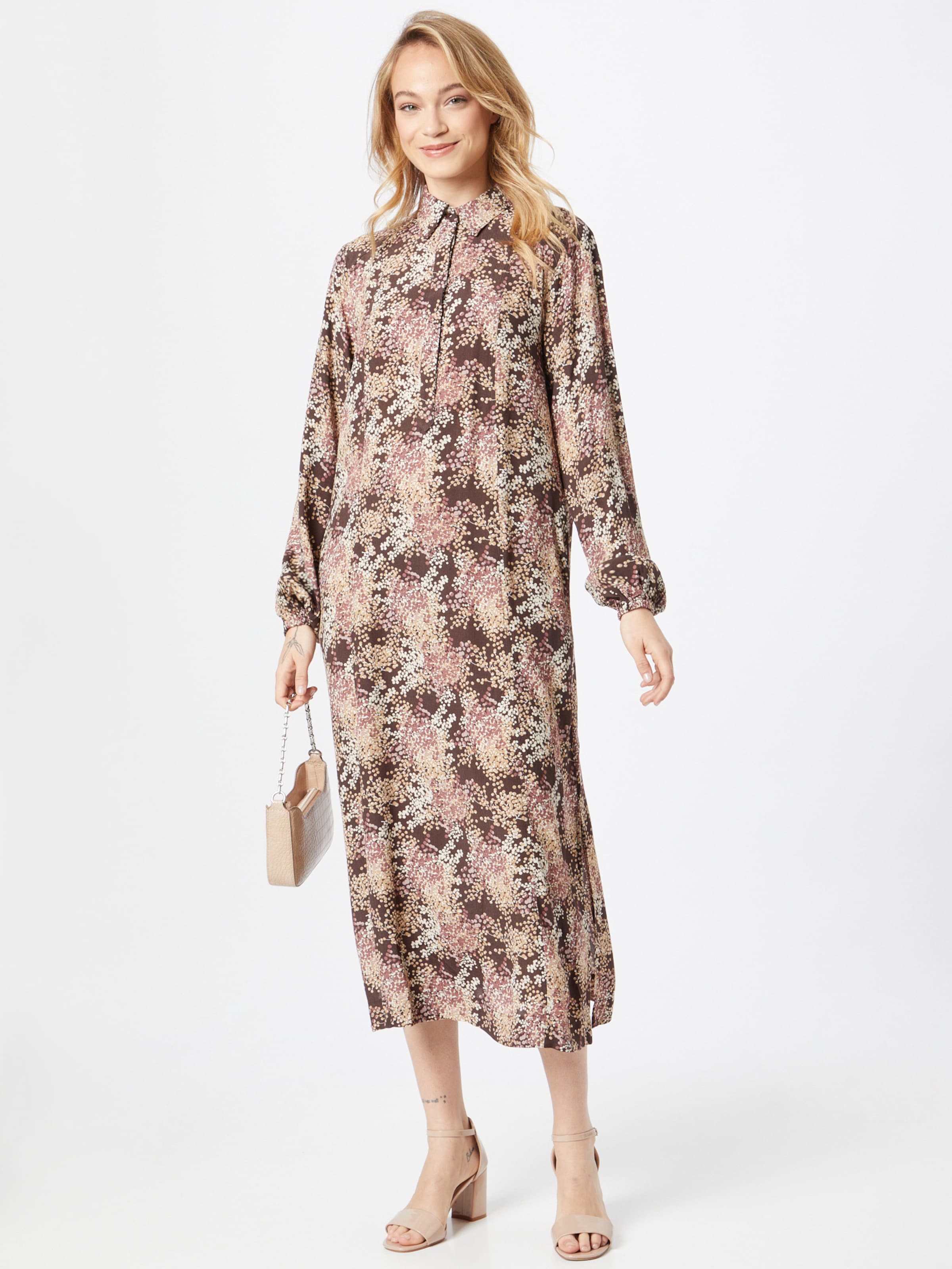 Frauen Große Größen b.young Kleid in Braun - BT17334 Frauen Große Größen b.young Kleid in Braun - BT17334