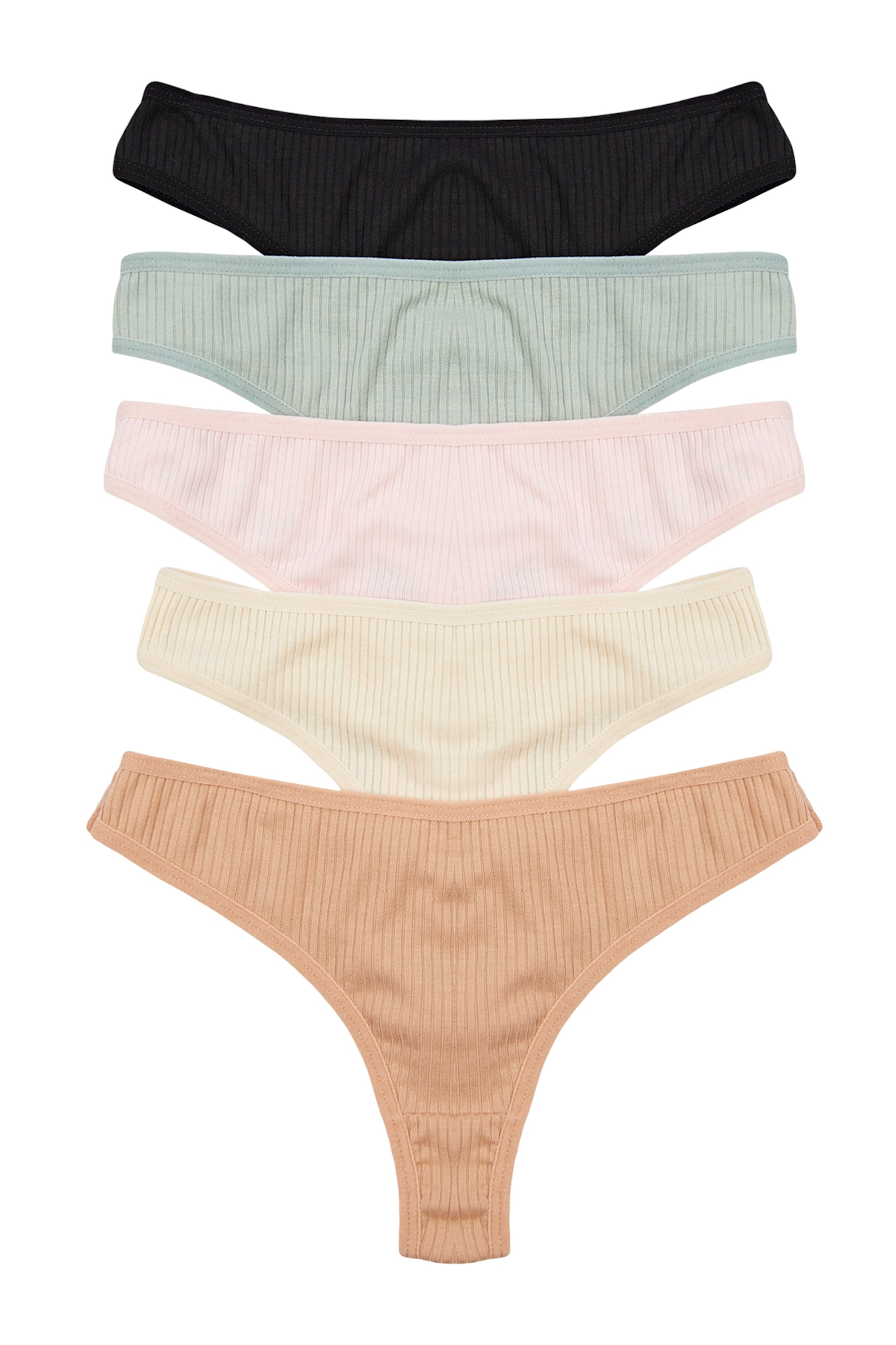 Trendyol String in Beige: voorkant