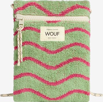 Wouf Smartphonehoesje 'Terry Towel' in Groen: voorkant