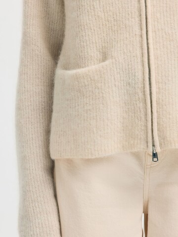 SELECTED Gebreid vest in Wit