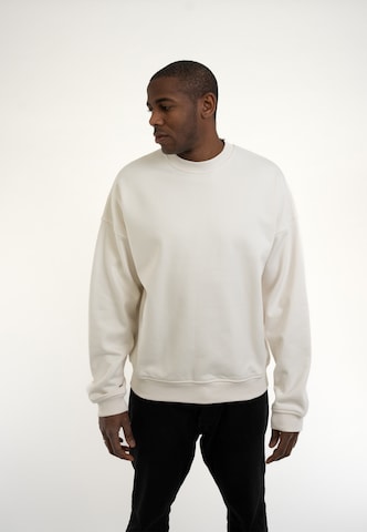 Johnny Urban Sweatshirt 'Carter Oversized' in Beige