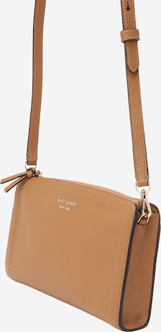 Kate Spade Schoudertas in Bruin: voorkant