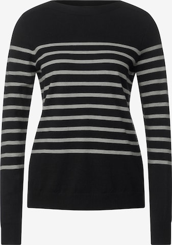 CECIL Pullover in Schwarz: predná strana