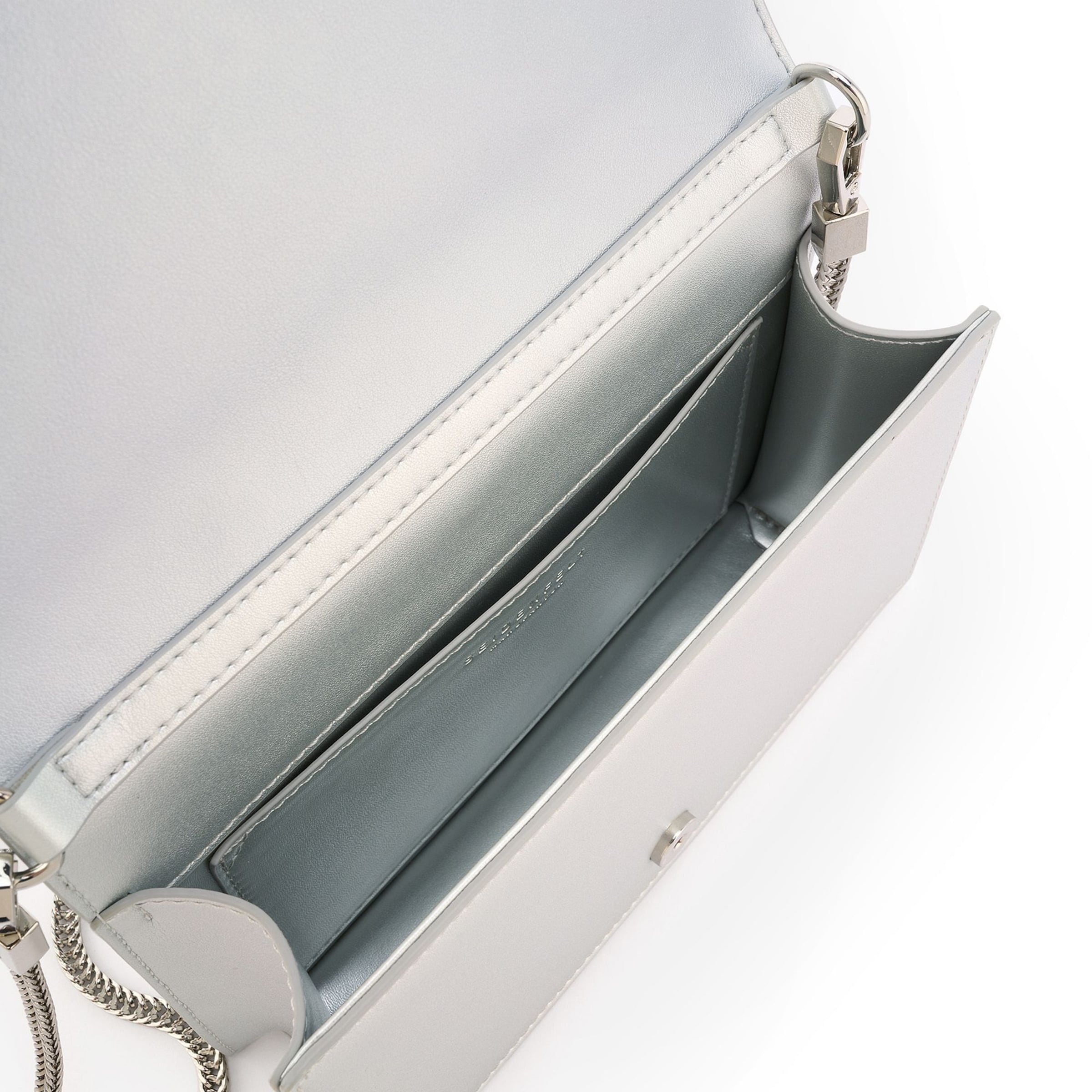 Seidenfelt Schoudertas 'Jokela' in Zilver