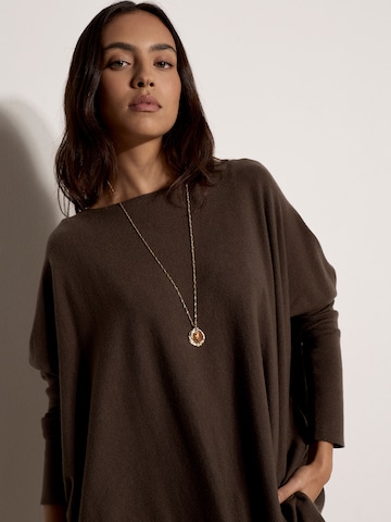 Apricot Soft Touch Oversized Jumper ' ' in Braun