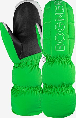 BOGNER Athletic Gloves 'Sabina' in Green: front