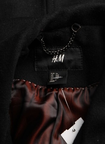 H&M Jacket & Coat in XXL in Black