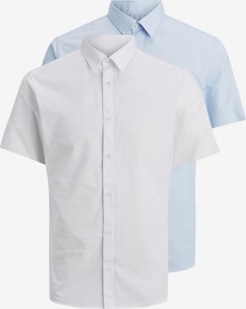 JACK & JONES Regularny krój Koszula w kolorze niebieski: przód